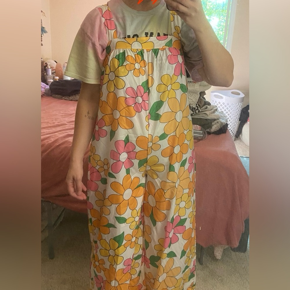 Coeur de Vague Floral Jumpsuit